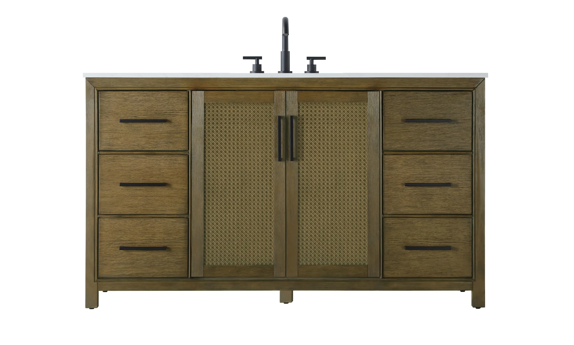 Alina Bathroom Vanity in Hazel Oak