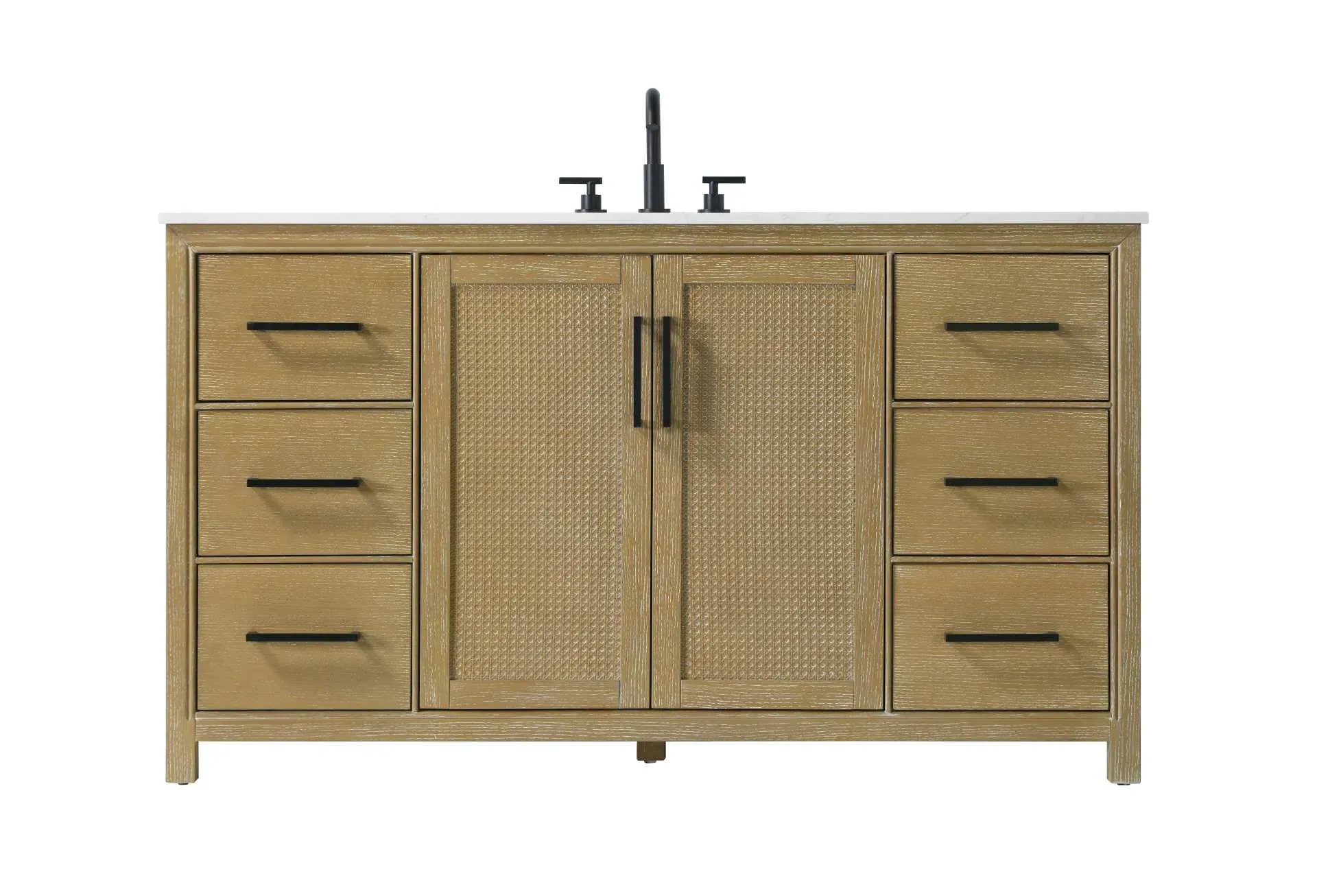 Alina Bathroom Vanity in Linen Oak