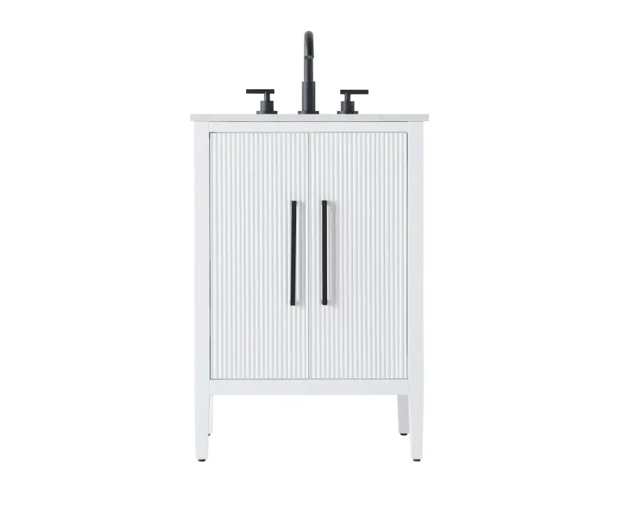 Blakely 24" Bathroom Vanity in White - Image 1