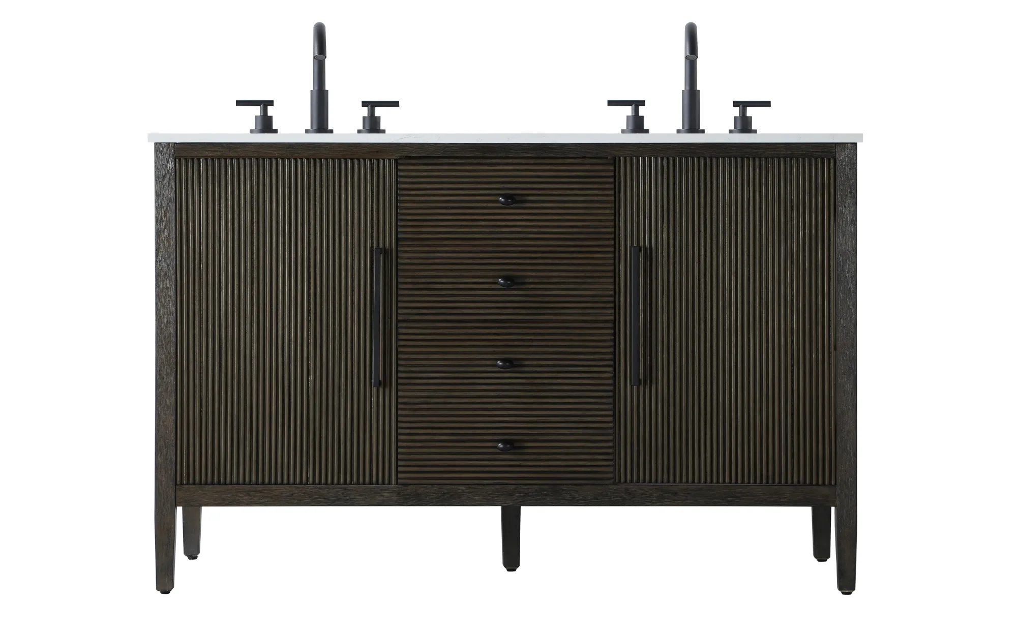 Blakely 54" Bathroom Vanity in Chocolate Oak