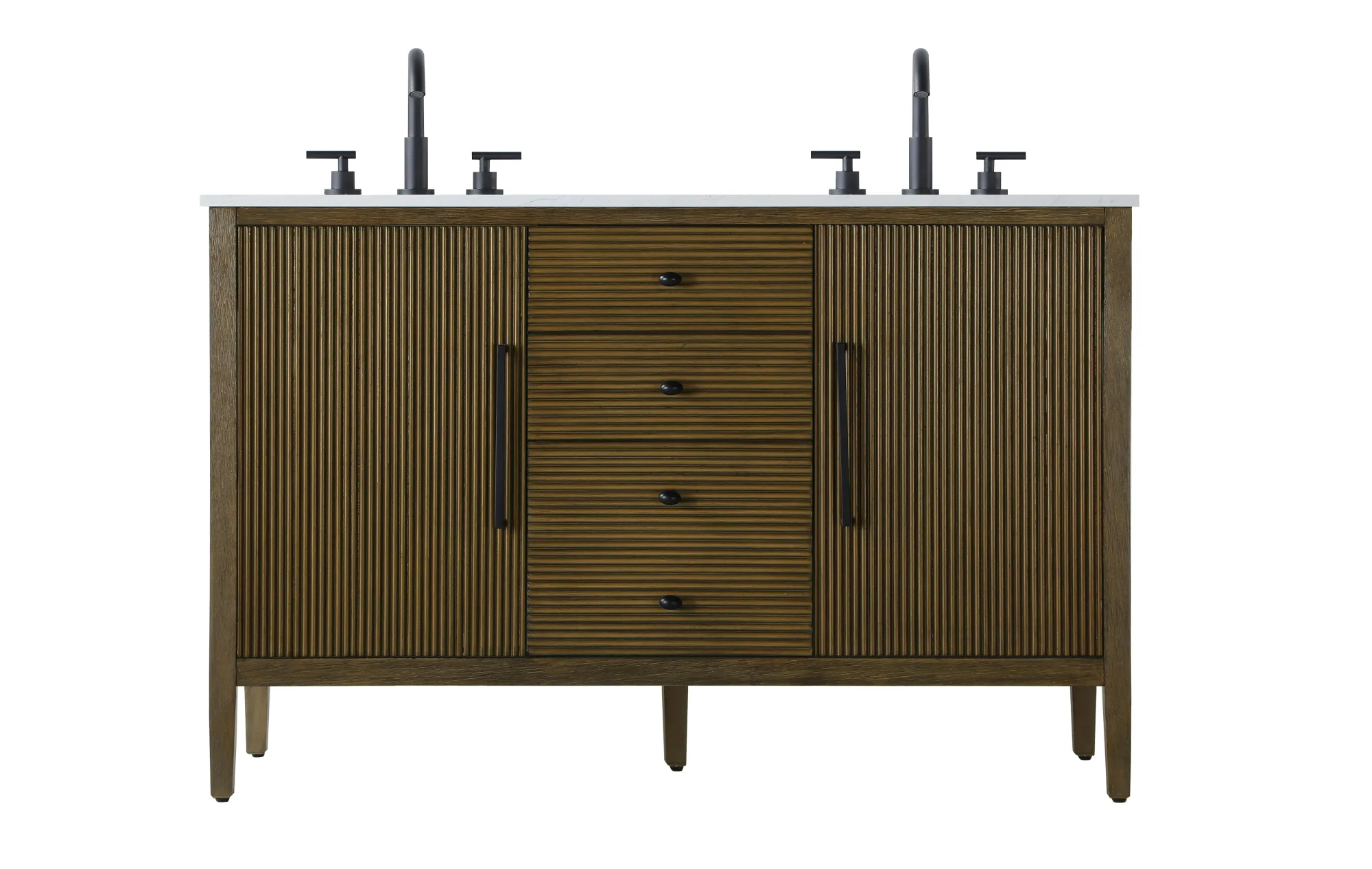 Blakely 54" Bathroom Vanity in Hazel Oak