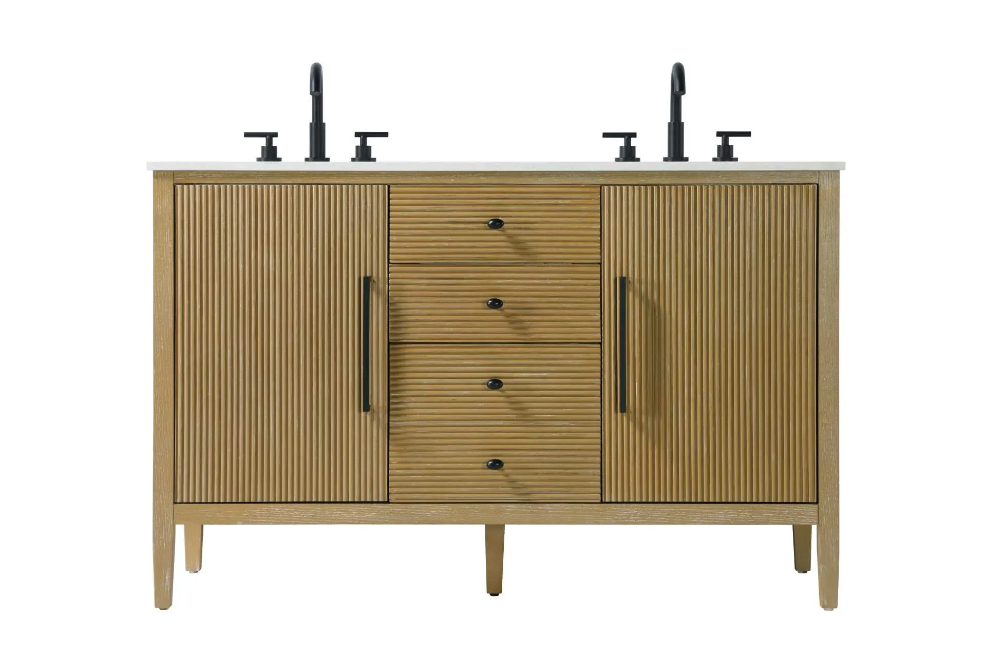 Blakely 54" Bathroom Vanity in Linen Oak