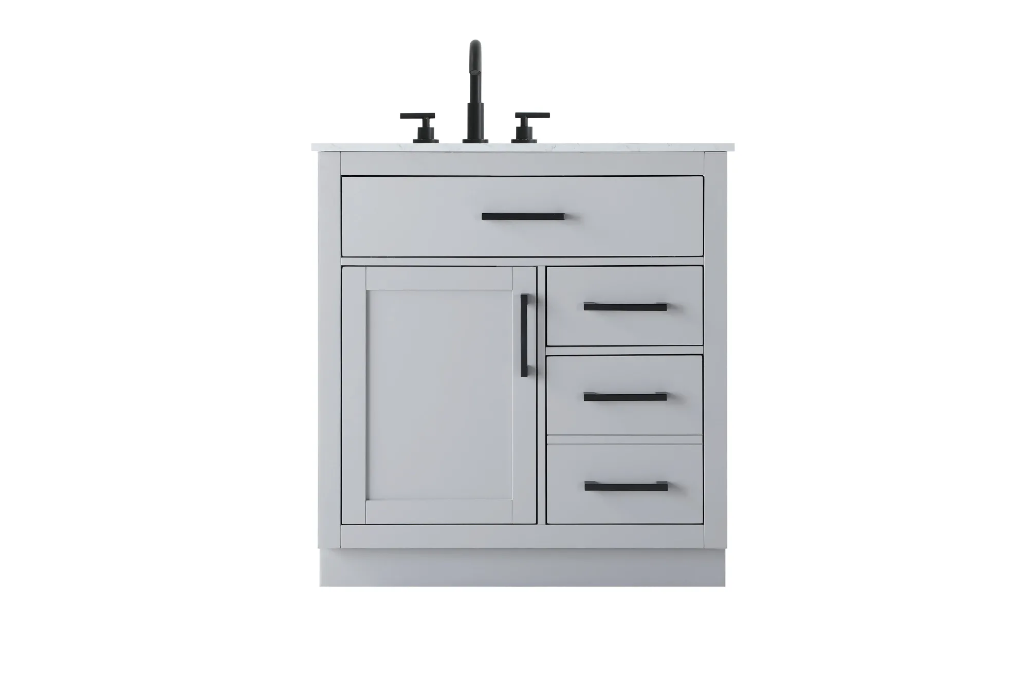 Alden 32" Bathroom Vanity in Grey