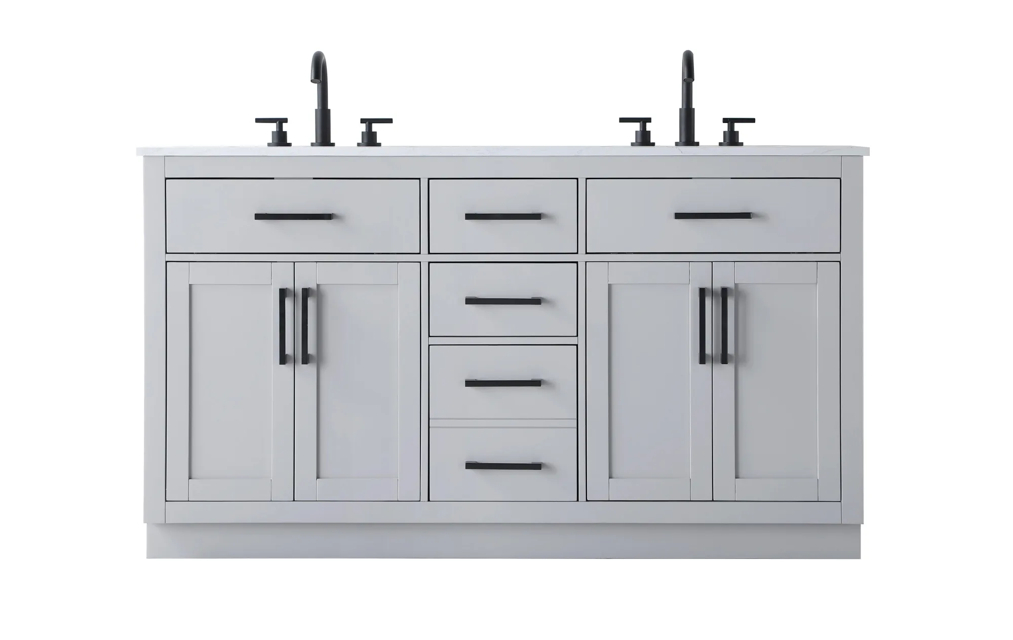 Alden Bathroom Vanity in Grey
