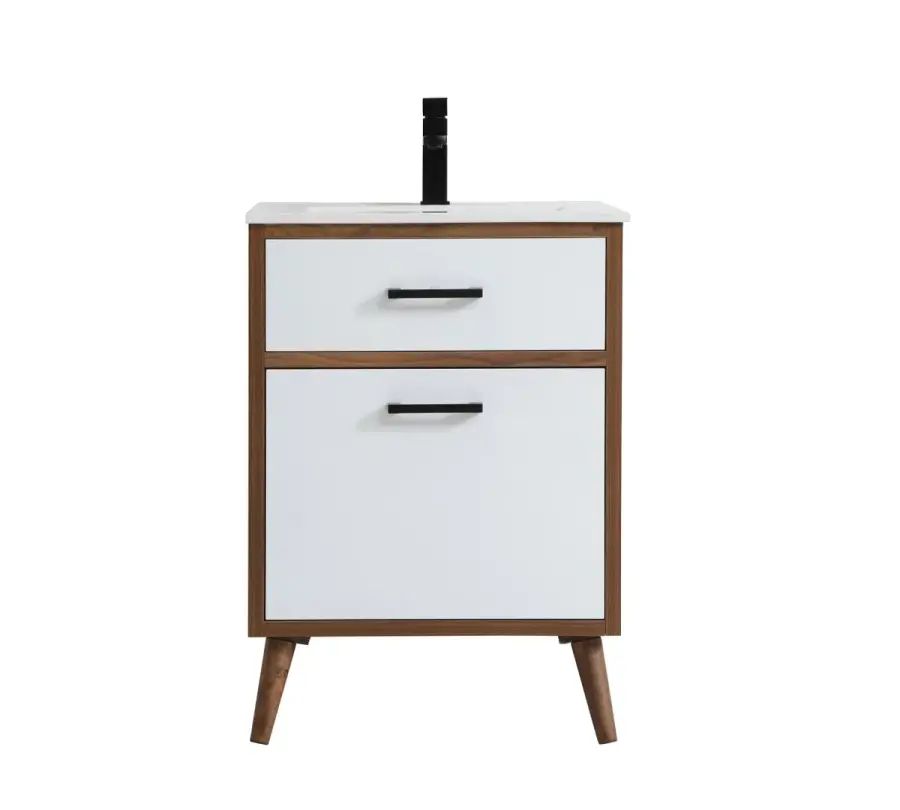 Boise 24" Bathroom Vanity in Matte White