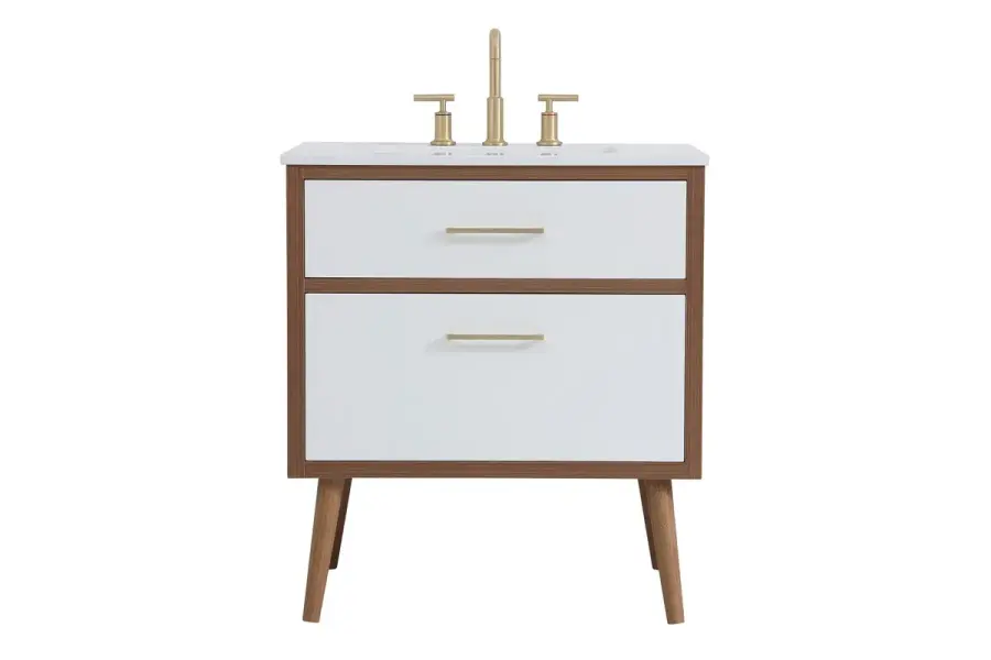 Boise 30" Bathroom Vanity in White