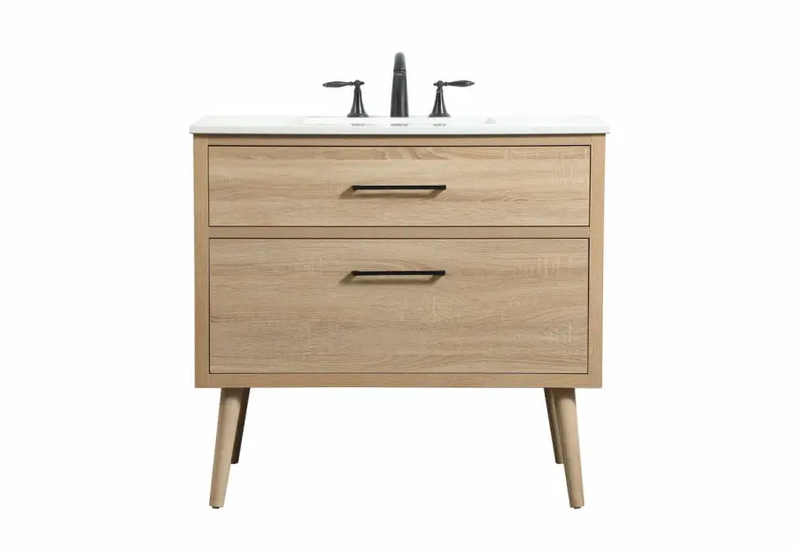 Boise 36" Single Bathroom Vanity in Mango Wood