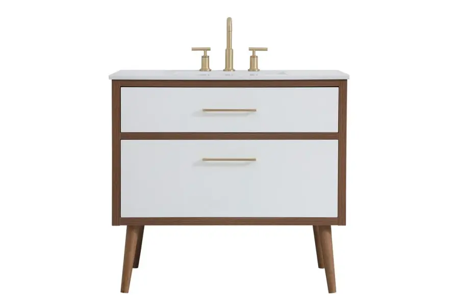 Boise 36" Bathroom Vanity in White