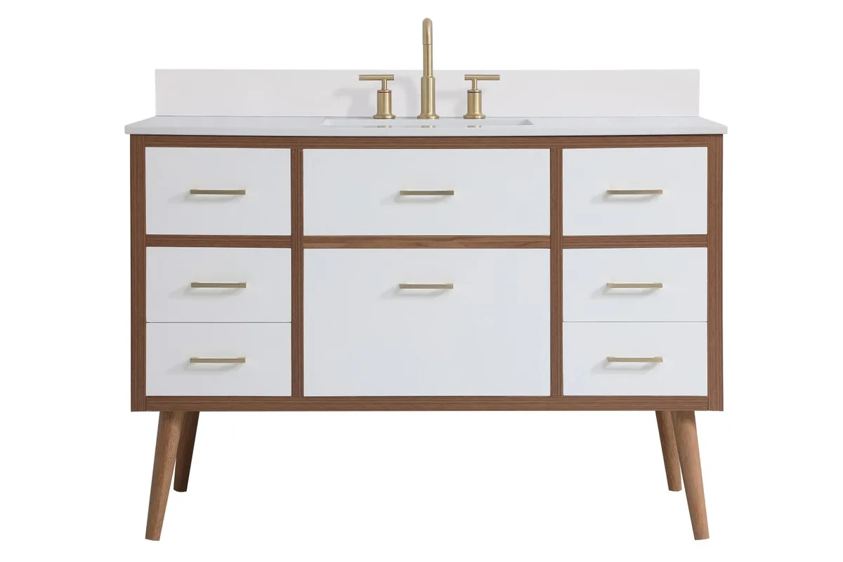 Boise Bathroom Vanity Set in White