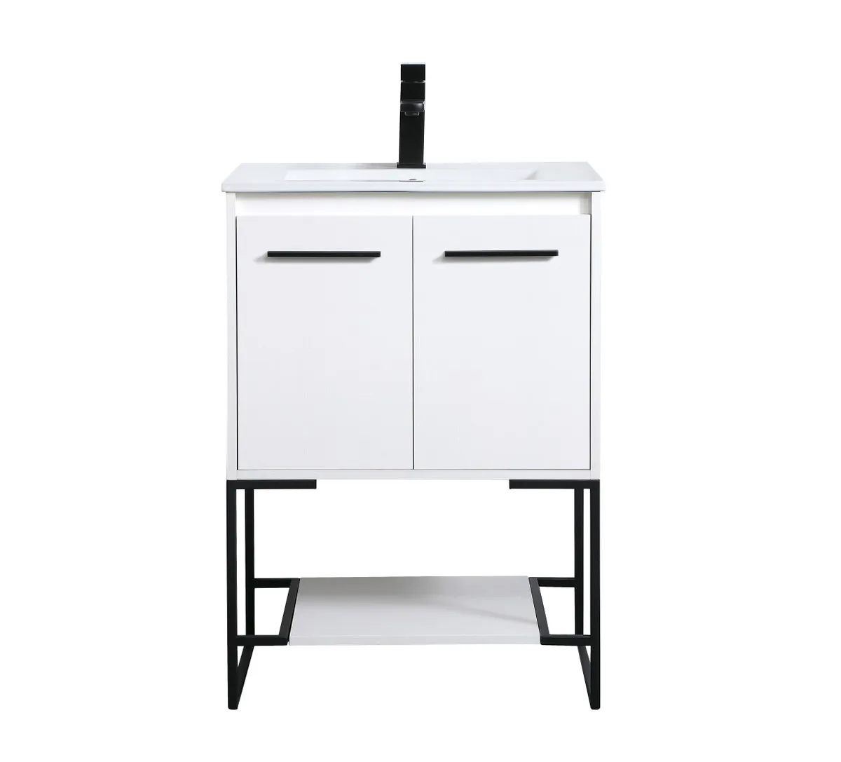 Gerard Single Bathroom Vanity in White