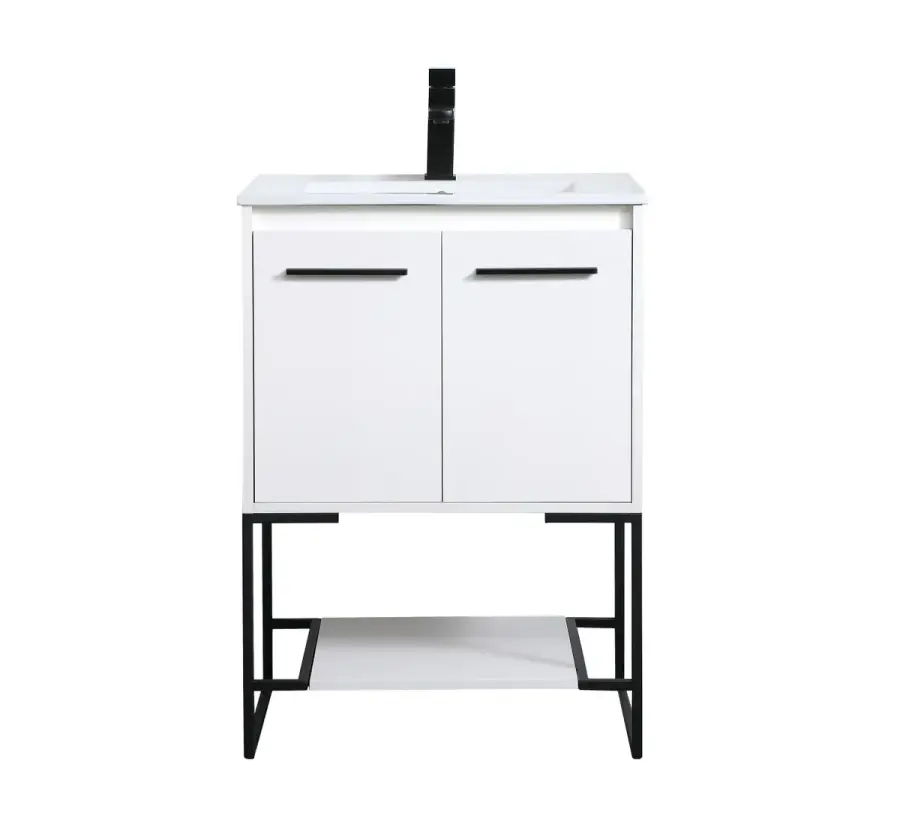 Gerard 24" Single Bathroom Vanity in White