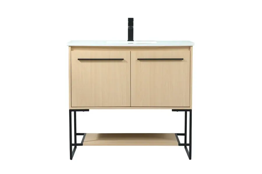 Sloane 36" Maple Vanity Sink Set