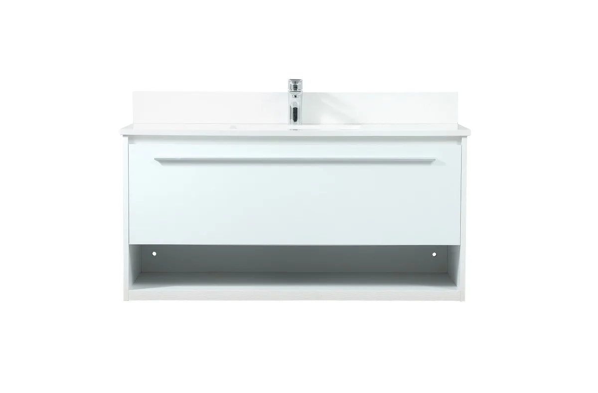 Roman Vanity Sink Set in White