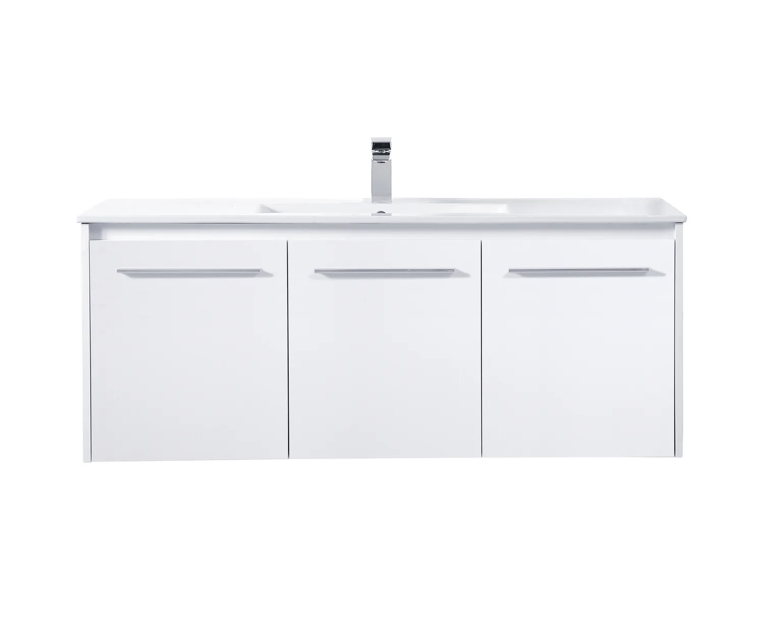 Rasina Single Bathroom Floating Vanity in White