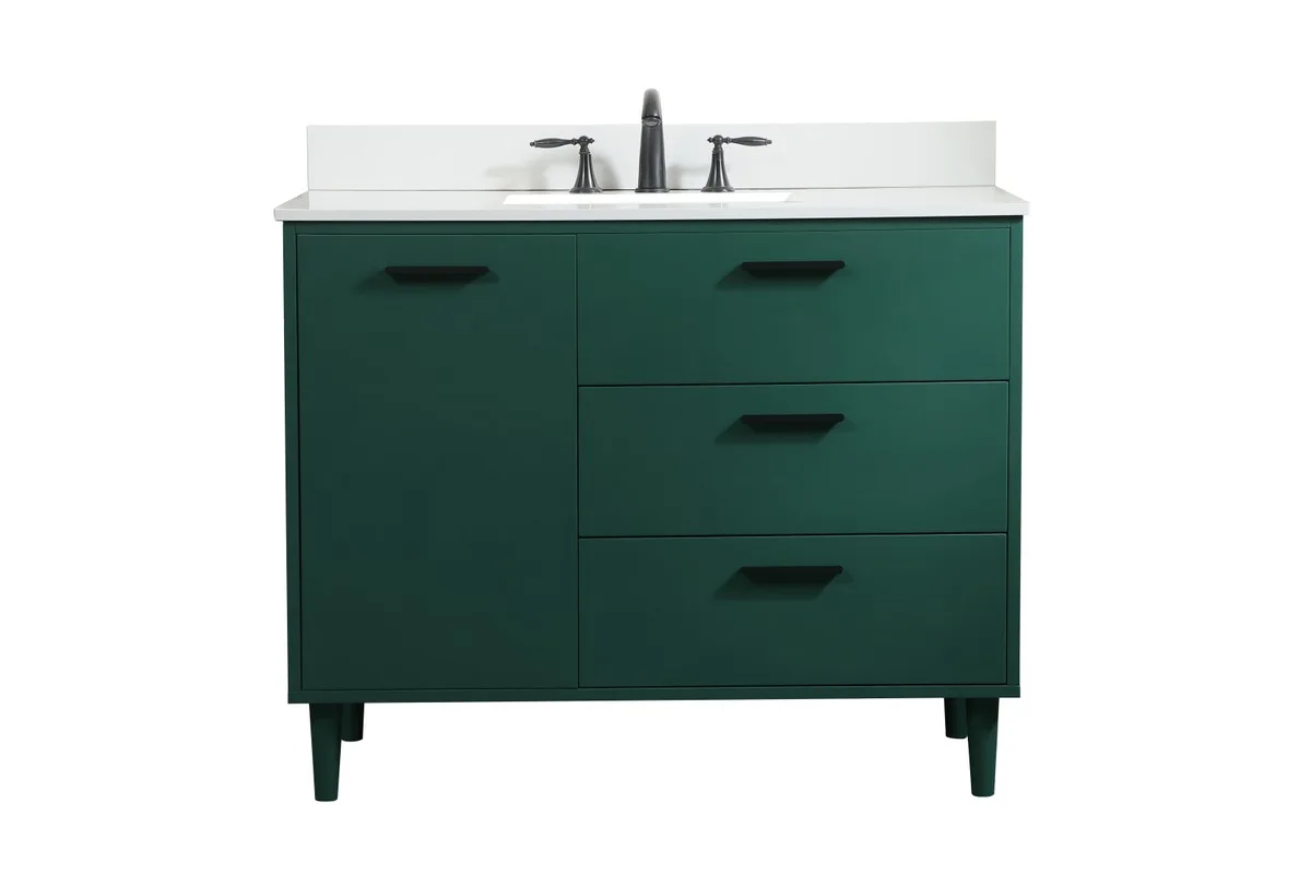Baldwin Vanity Sink Set in Green