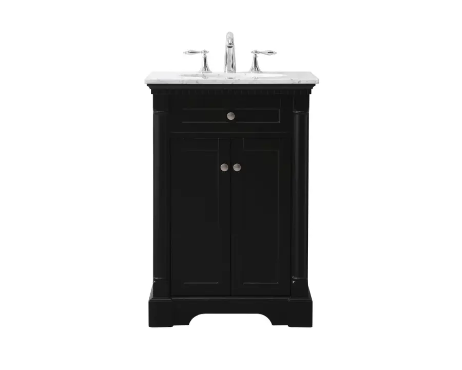 Clarence 24" Bathroom Vanity in Black