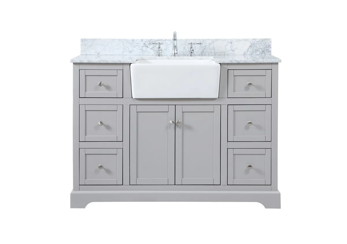 Franklin Single Bathroom Vanity in grey