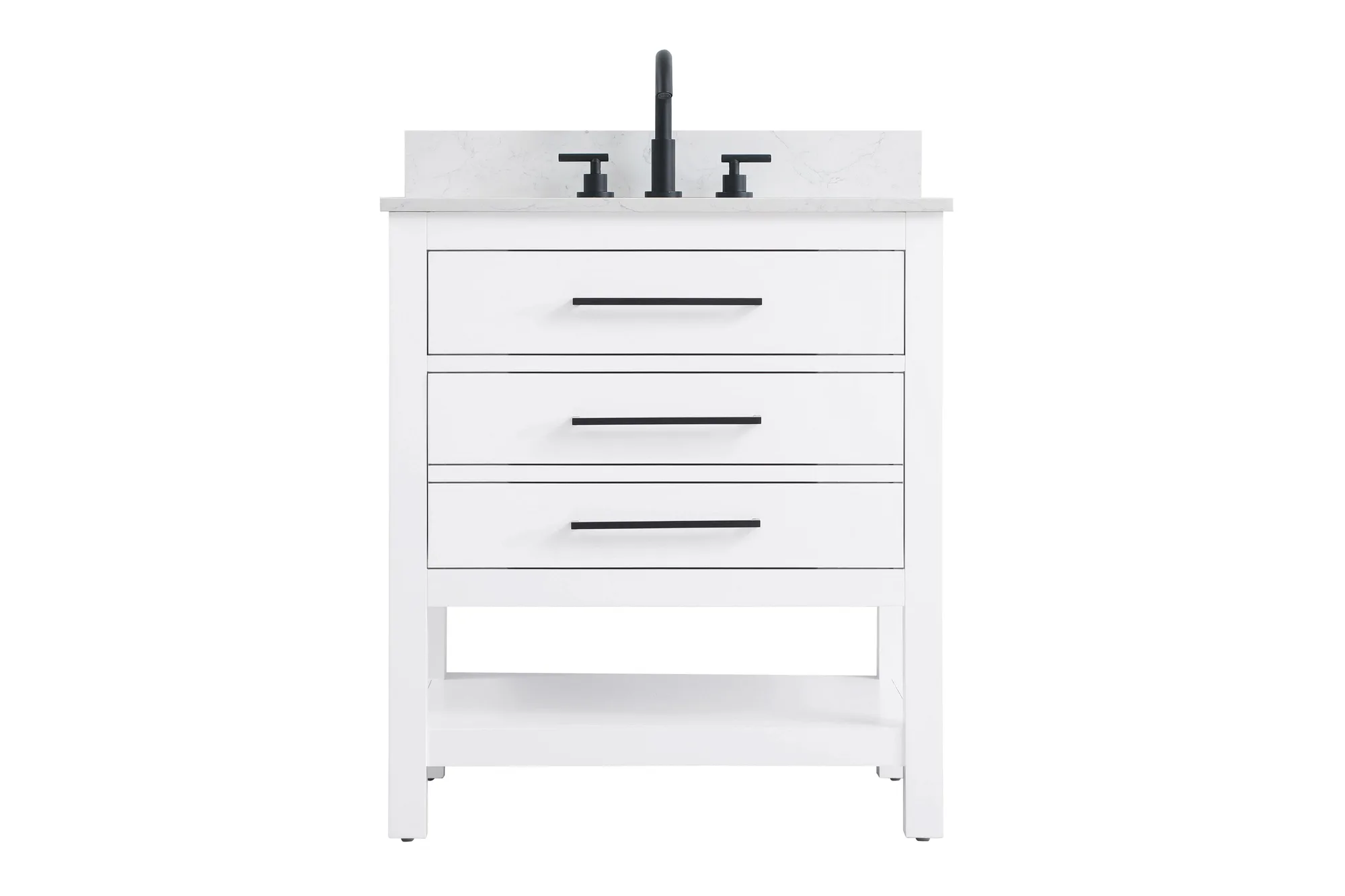 Karson 30" Bathroom Vanity in White