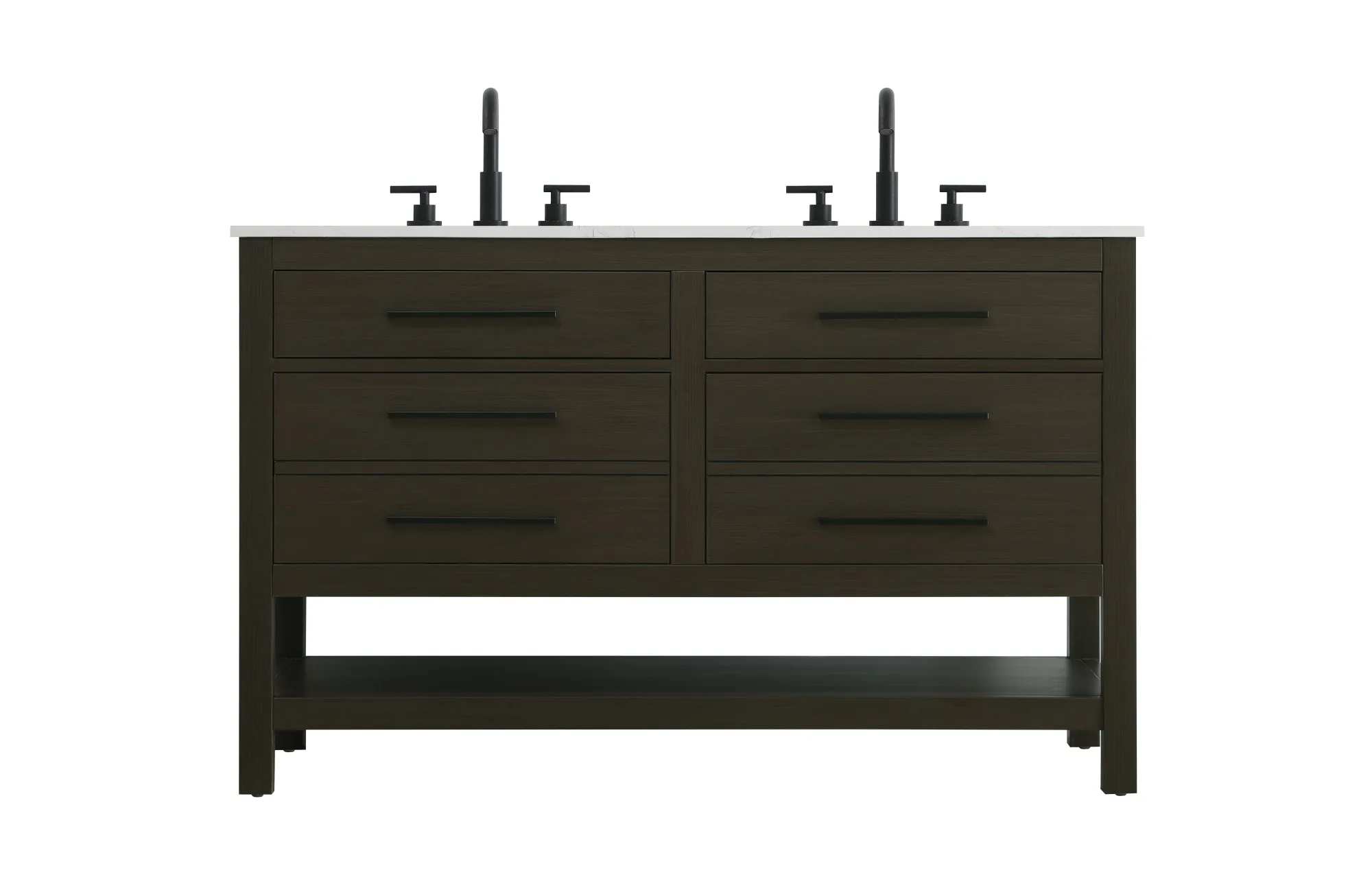 Karson Bathroom Vanity in Mocha Brown