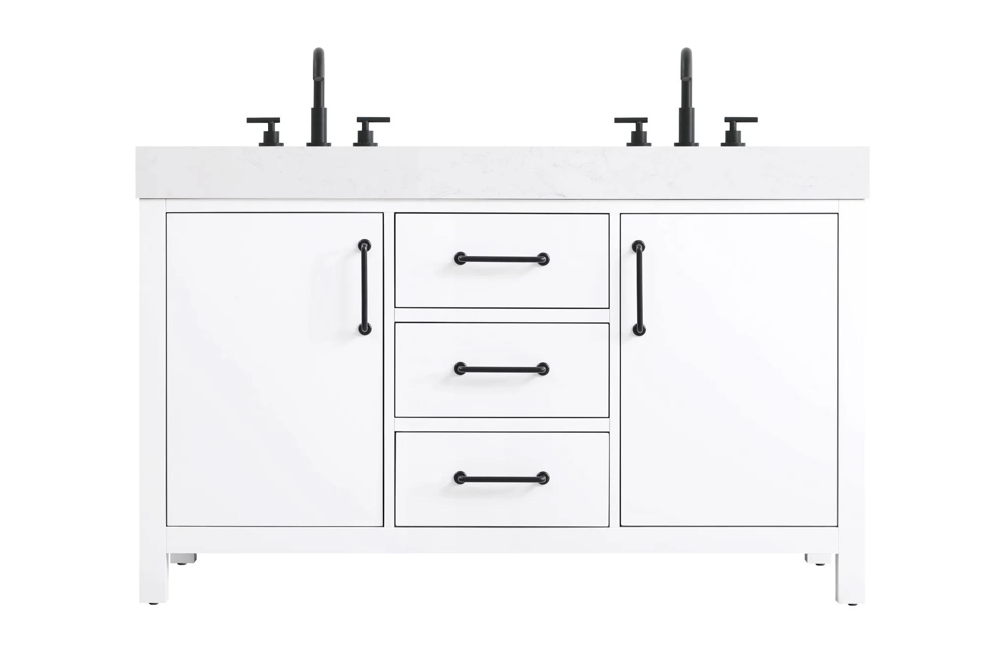 Nathan Bathroom Vanity in White