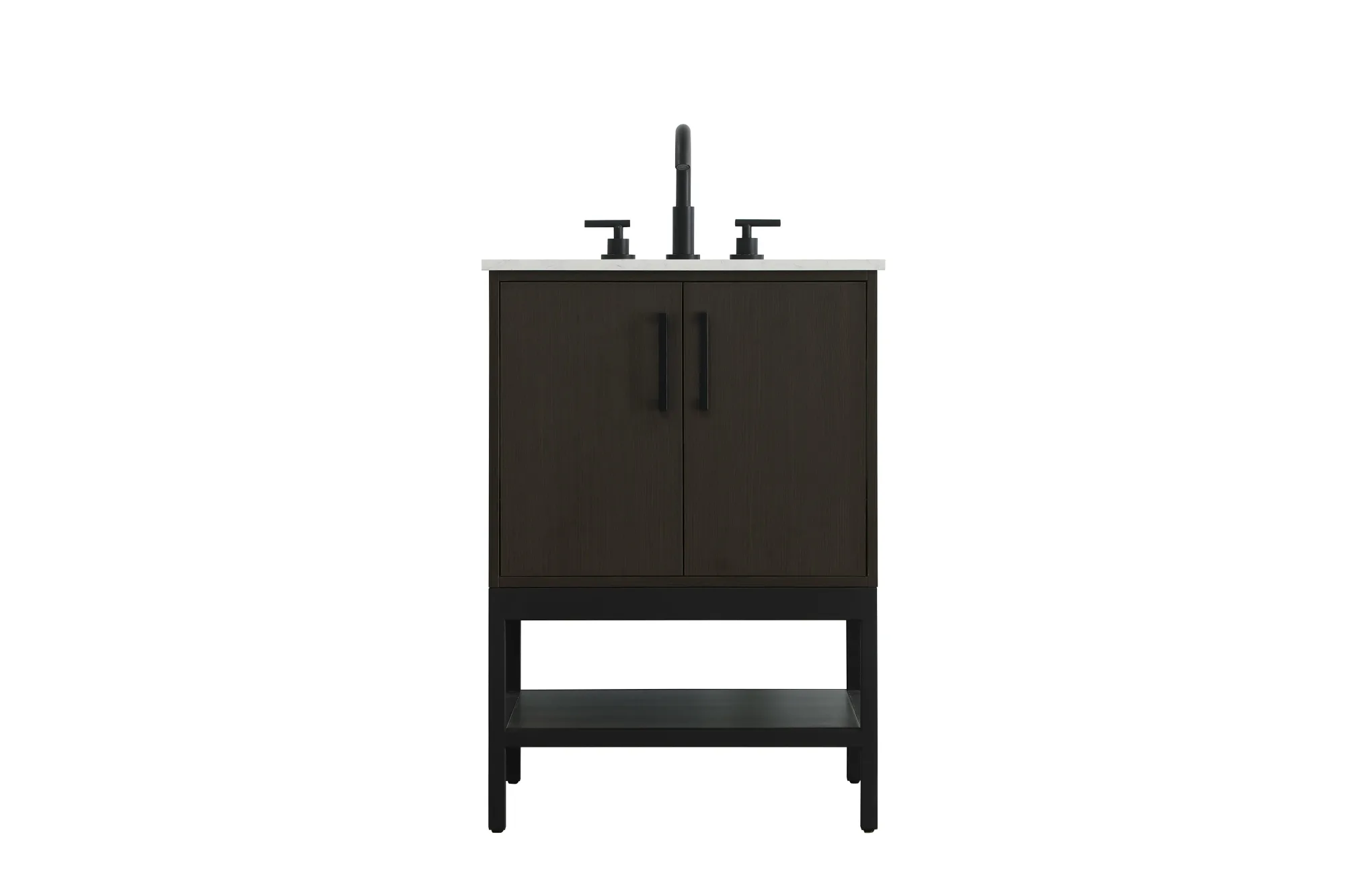 Lennox Bathroom Vanity in Mocha Brown