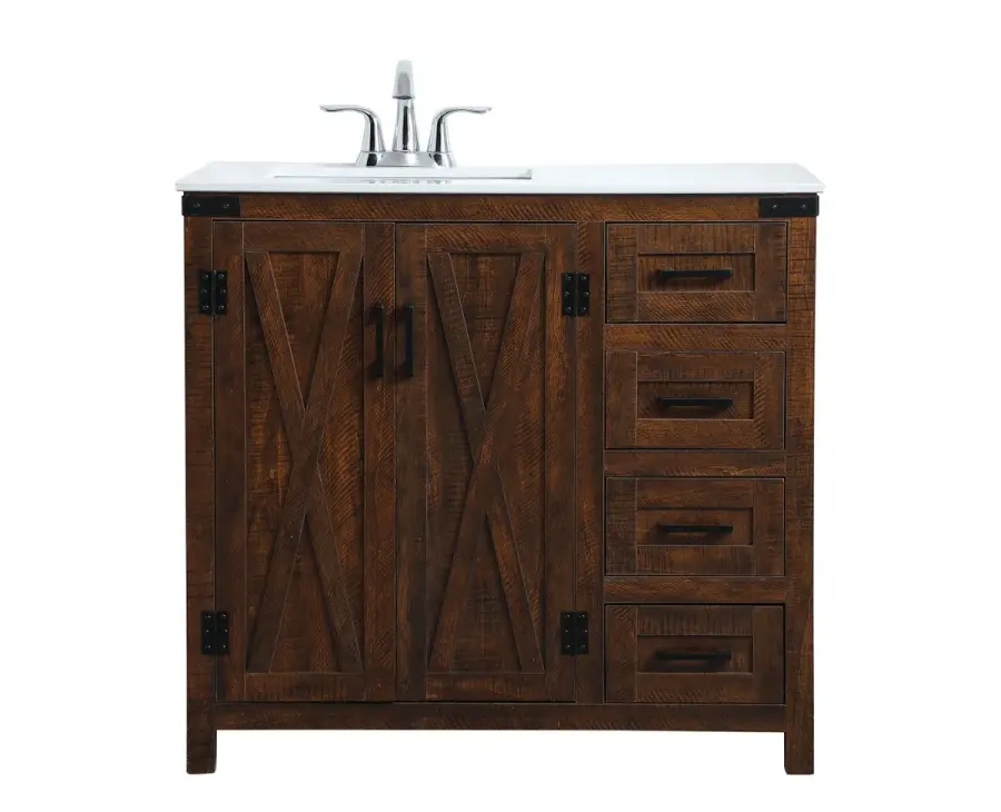 Grant 36" Single Bathroom Vanity in Espresso