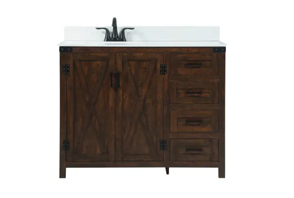 Grant 42" Single Bathroom Vanity in Espresso