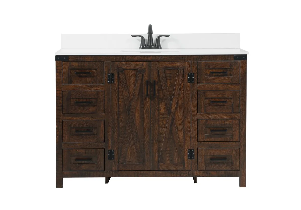 Grant 48" Single Bathroom Vanity in Espresso