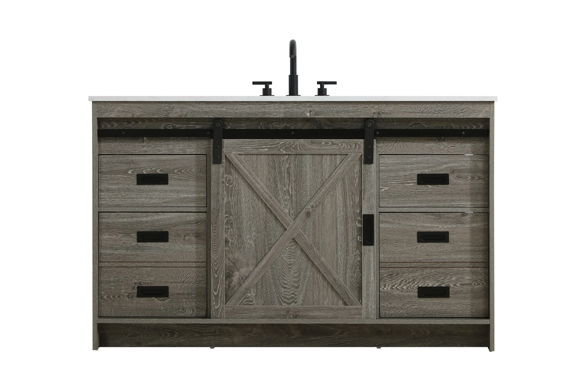 Austin Bathroom Vanity in Rustic Grey