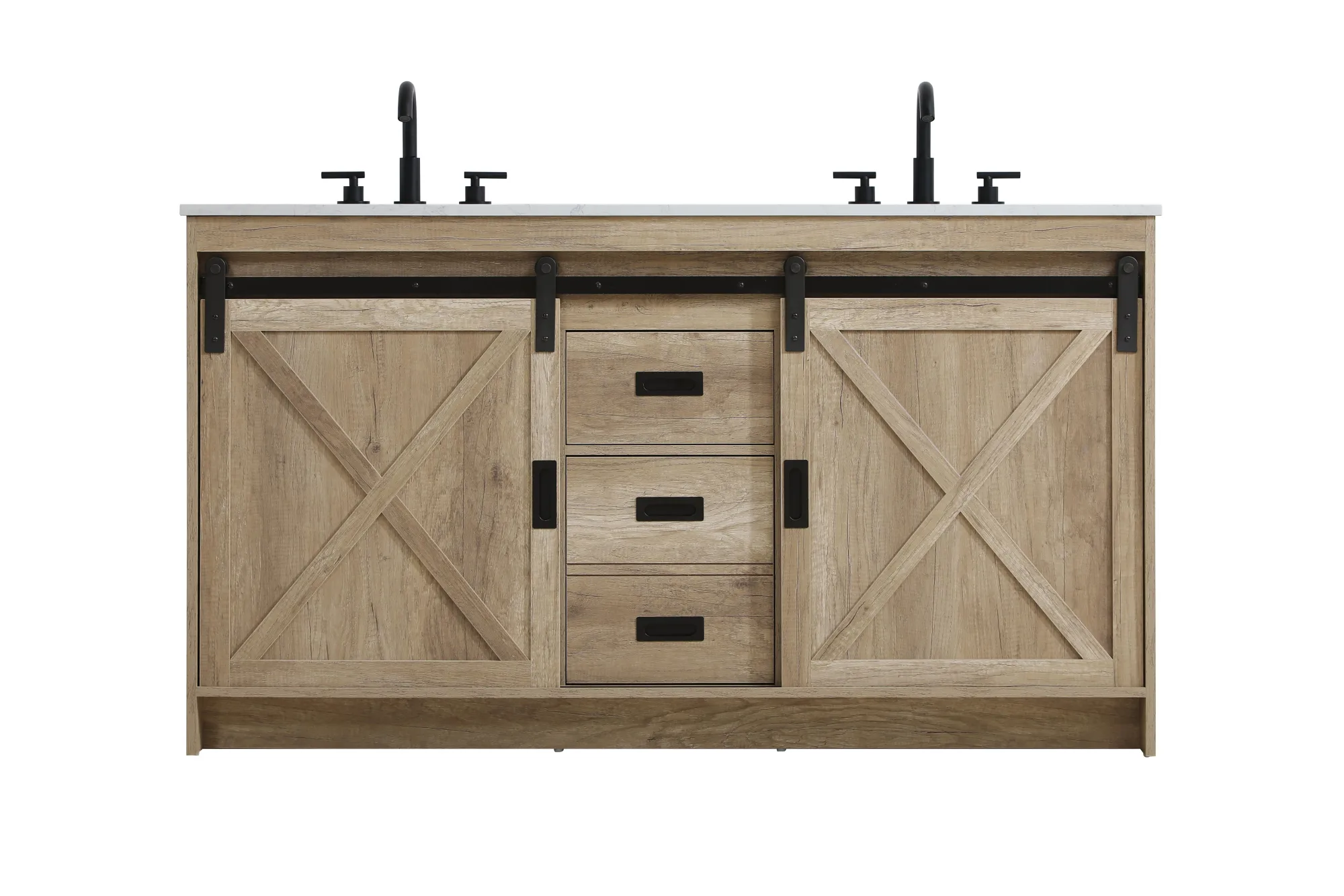 Austin Bathroom Vanity in Natural Oak