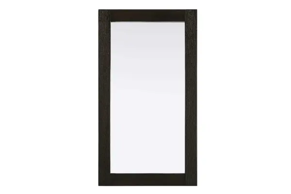 Specification Sheet
Dimensions
Width: 18"
Height: 32"
Depth: 1"
Specifications
Assembly Required: No
Distressed Finish: YES
Finish (Color): Chocolate Oak
Mirror Material: MDF
Frameless: No
Hardware Finish: Nickel
Harware Material: Iron
Mirror Frame Shape: Rectangle
Mirror Hanging Orientation: Vertical and horizontal
Mirror Mounting: Metal hanger
Mirror Type: wall mirror
Product Shape: Rectangle
Product Type: Decorative Mirrors
Product Warranty: 1 year limited
17
Wire Included: No
Shipment type: Small Parcel