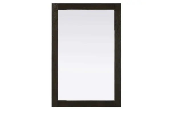 Specification Sheet
Dimensions
Width: 24"
Height: 36"
Depth: 1"
Specifications
Assembly Required: No
Distressed Finish: YES
Finish (Color): Chocolate Oak
Mirror Material: MDF
Frameless: No
Hardware Finish: Nickel
Harware Material: Iron
Mirror Frame Shape: Rectangle
Mirror Hanging Orientation: Vertical and horizontal
Mirror Mounting: Metal hanger
Mirror Type: wall mirror
Product Shape: Rectangle
Product Type: Decorative Mirrors
Product Warranty: 1 year limited
24
Wire Included: No
Shipment type: Small Parcel