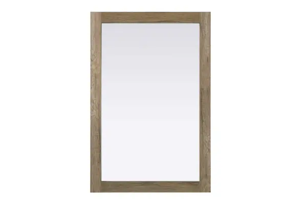 Specification Sheet
Dimensions
Width: 24"
Height: 36"
Depth: 1"
Specifications
Assembly Required: No
Distressed Finish: YES
Finish (Color): Natural Oak
Mirror Material: MDF
Frameless: No
Hardware Finish: Nickel
Harware Material: Iron
Mirror Frame Shape: Rectangle
Mirror Hanging Orientation: Vertical and horizontal
Mirror Mounting: Metal hanger
Mirror Type: wall mirror
Product Shape: Rectangle
Product Type: Decorative Mirrors
Product Warranty: 1 year limited
24
Wire Included: No
Shipment type: Small Parcel