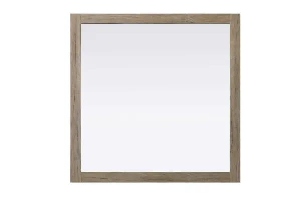 Specification Sheet
Dimensions
Width: 36"
Height: 36"
Depth: 1"
Specifications
Assembly Required: No
Distressed Finish: YES
Finish (Color): Natural Oak
Mirror Material: MDF
Frameless: No
Hardware Finish: Nickel
Harware Material: Iron
Mirror Frame Shape: Rectangle
Mirror Hanging Orientation: Vertical and horizontal
Mirror Mounting: Metal hanger
Mirror Type: wall mirror
Product Shape: Square
Product Type: Decorative Mirrors
Product Warranty: 1 year limited
34
Wire Included: No
Shipment type: Oversized Ground