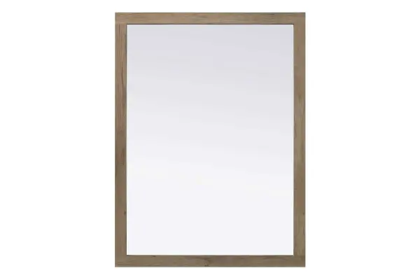 Specification Sheet
Dimensions
Width: 48"
Height: 36"
Depth: 1"
Specifications
Assembly Required: No
Distressed Finish: YES
Finish (Color): Natural Oak
Mirror Material: MDF
Frameless: No
Hardware Finish: Nickel
Harware Material: Iron
Mirror Frame Shape: Rectangle
Mirror Hanging Orientation: Vertical and horizontal
Mirror Mounting: Metal hanger
Mirror Type: wall mirror
Product Shape: Rectangle
Product Type: Decorative Mirrors
Product Warranty: 1 year limited
43
Wire Included: No
Shipment type: Oversized Ground