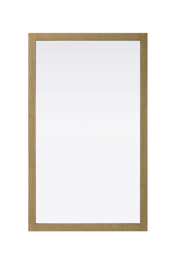 Specification Sheet
Dimensions
Width: 60"
Height: 36"
Depth: 1"
Specifications
Assembly Required: No
Distressed Finish: YES
Finish (Color): Linen oak
Mirror Material: MDF
Frameless: No
Hardware Finish: Nickel
Harware Material: Iron
Mirror Frame Shape: Rectangle
Mirror Hanging Orientation: Vertical and horizontal
Mirror Mounting: Metal hanger
Mirror Type: wall mirror
Product Shape: Rectangle
Product Type: Decorative Mirrors
Product Warranty: 1 year limited
55
Wire Included: No
Shipment type: Oversized Ground