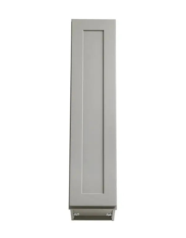 Installation Manual
Specification Sheet
Dimensions
Length: 9"
Width: 12"
Height: 39"
Specifications
Assembly Required: Yes
Distressed Finish: No
Finish (Color): Grey
Rubberwood and Plywood
Product Shape: Rectangle
Product Type: Kitchen Wall Cabinet
Product Warranty: 1 year limited
Weight: 24.3
Wire Included: No
Wood Type: Rubberwood
Shipment type: Small Parcel
Drawers
Drawers Included: No
Shelves
Number of Shelves: 2