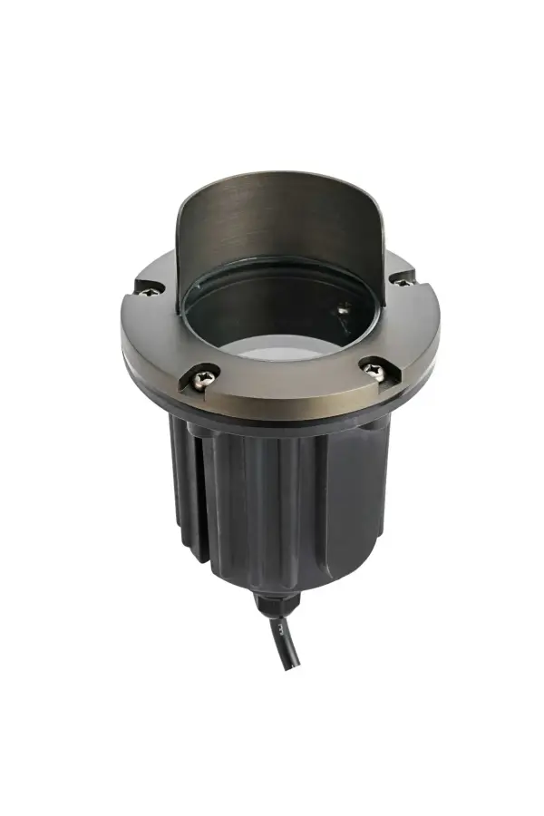 Dimensions
Length: 5"
Width: 5"
Height: 7"
Wire Length: 39"
Specifications
Bulb Included: No
Dry/Wet/Damp: Wet
ETL: No
Finish (Color): Dark Bronze
Fixture Material: Die-Casting Brass, and Glass
Housing Material: Die-Casting Brass
Lens: Clear Flat Glass
Max/Nominal Watt: 7W
Number of Lights: 1
Product Shape: Round
Product Type: Landscape Well Light
Product Warranty: 10 years limited
Socket Type: MR16
UL & ULC Standard: No
Voltage: 12V
2
Wire Included: Yes
Shipment type: Small Parcel