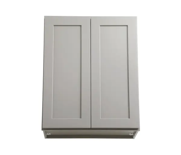 Installation Manual
Specification Sheet
Dimensions
Length: 24"
Width: 12"
Height: 30"
Specifications
Assembly Required: Yes
Distressed Finish: No
Finish (Color): Grey
Rubberwood and Plywood
Product Shape: Rectangle
Product Type: Kitchen Wall Cabinet
Product Warranty: 1 year limited
Weight: 36.4
Wire Included: No
Wood Type: Rubberwood
Shipment type: Small Parcel
Drawers
Drawers Included: No
Shelves
Number of Shelves: 2