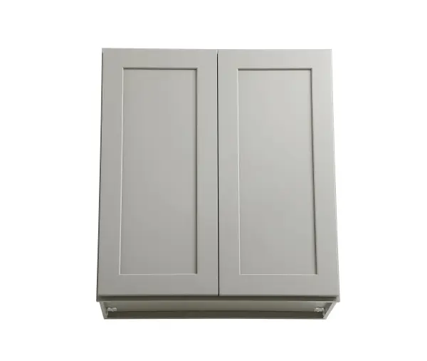 Installation Manual
Specification Sheet
Dimensions
Length: 27"
Width: 12"
Height: 30"
Specifications
Assembly Required: Yes
Distressed Finish: No
Finish (Color): Grey
Rubberwood and Plywood
Product Shape: Rectangle
Product Type: Kitchen Wall Cabinet
Product Warranty: 1 year limited
Weight: 37.5
Wire Included: No
Wood Type: Rubberwood
Shipment type: Small Parcel
Drawers
Drawers Included: No
Shelves
Number of Shelves: 2