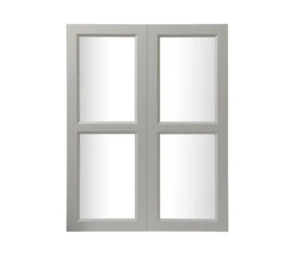 Specification Sheet
Dimensions
Length: 14.76"
Width: 0.75"
Height: 38.07"
Specifications
Assembly Required: Yes
Distressed Finish: No
Finish (Color): Grey
Rubberwood and Glass
Product Shape: Rectangle
Product Type: Kitchen Wall Mullion Door
Product Warranty: 1 year limited
Weight: 9.0405
Wire Included: No
Shipment type: Small Parcel