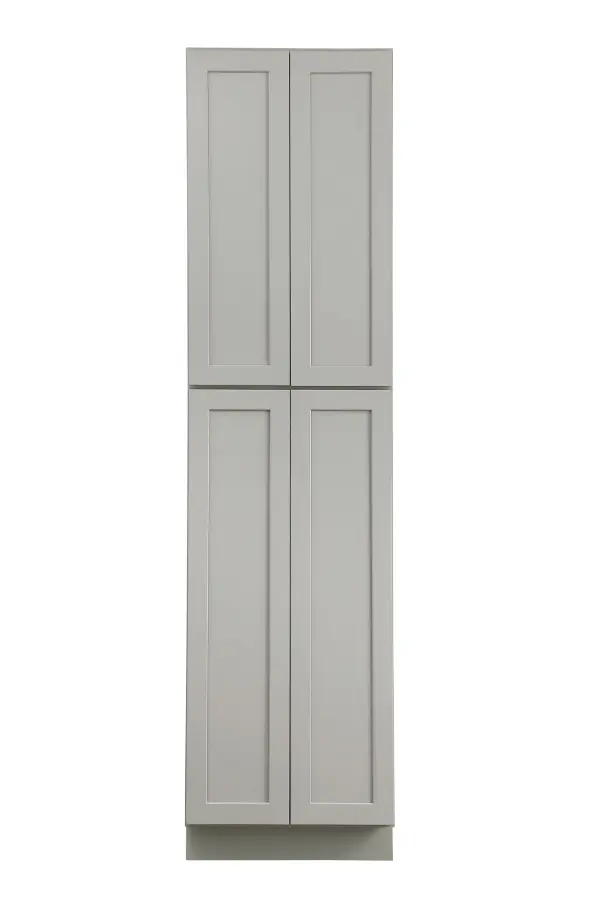 Installation Manual
Specification Sheet
Dimensions
Length: 24"
Width: 27"
Height: 93"
Specifications
Assembly Required: Yes
Distressed Finish: No
Finish (Color): Grey
Product Material: Rubberwood and Plywood
Product Shape: Rectangle
Product Type: Kitchen Pantry Base Cabinet
Product Warranty: 1 year limited
Weight: 151.1
Wire Included: No
Wood Type: Rubberwood
Shipment type: Small Parcel
Drawers
Drawers Included: No
Shelves
Number of Shelves: 4