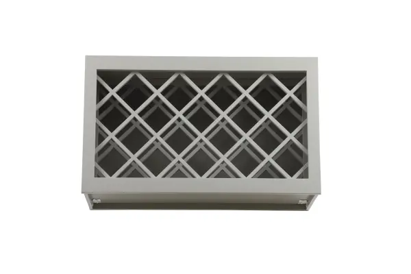 Installation Manual
Specification Sheet
Dimensions
Length: 30"
Width: 12"
Height: 18"
Specifications
Assembly Required: Yes
Distressed Finish: No
Finish (Color): Grey
Rubberwood and Plywood
Product Shape: Rectangle
Product Type: Kitchen Wine Rack Cabinet
Product Warranty: 1 year limited
Weight: 25.4
Wire Included: No
Wood Type: Rubberwood
Shipment type: Small Parcel
Drawers
Drawers Included: No