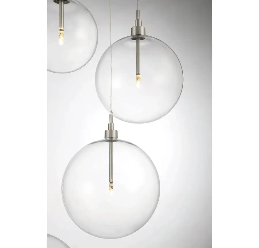5-Light Pendant in Brushed Nickel - Image 5