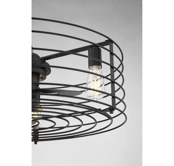 14" 3-Light Fan D'Lier in Oil Rubbed Bronze - Image 6