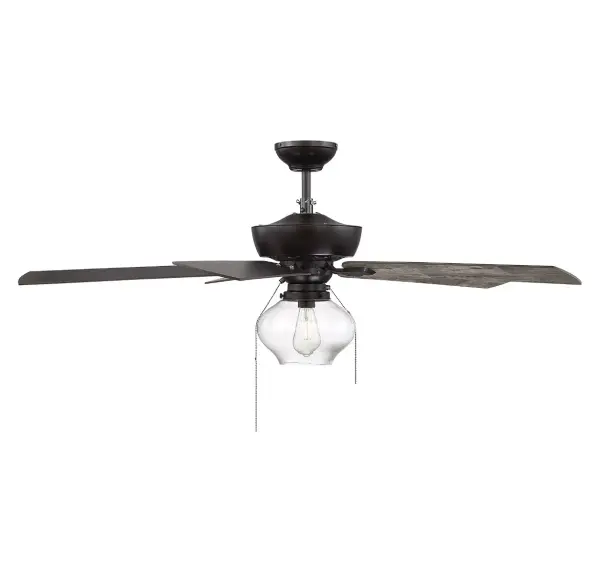 52" 1-Light Ceiling Fan in Oil Rubbed Bronze - Image 11