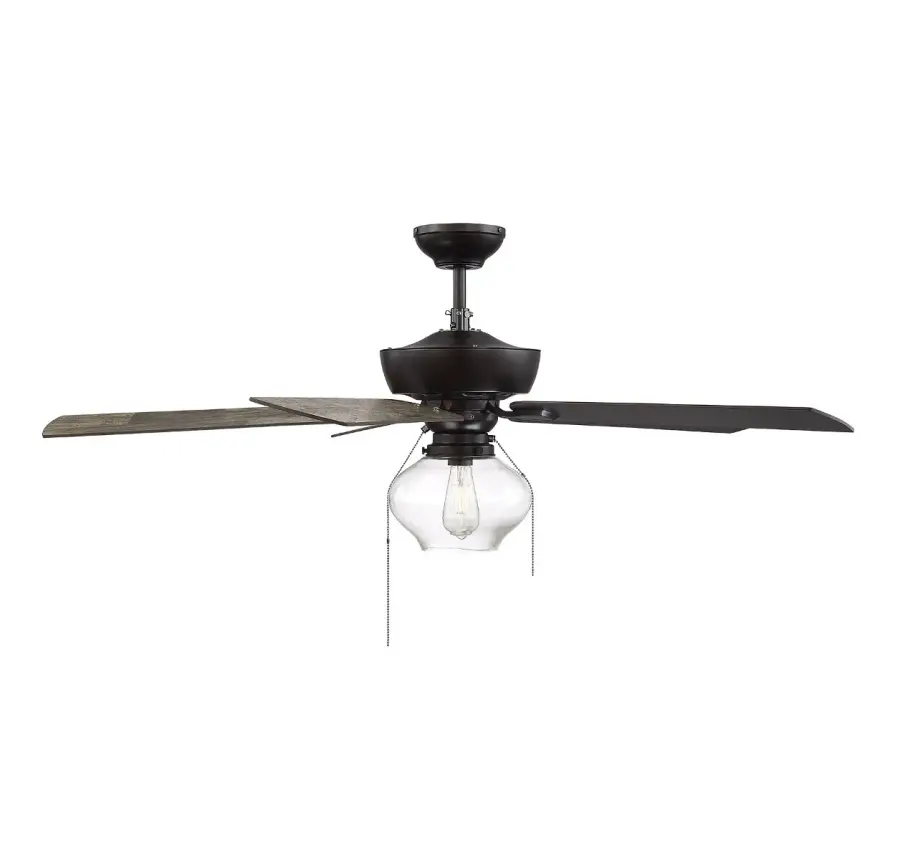 52" 1-Light Ceiling Fan in Oil Rubbed Bronze - Image 5