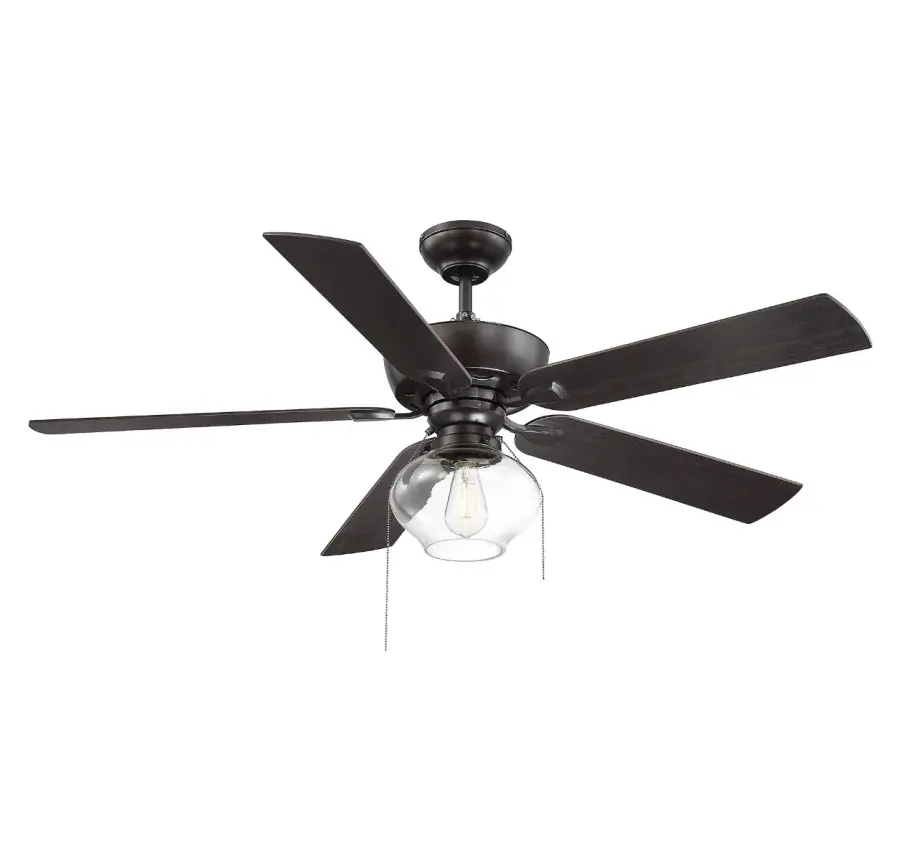 52" 1-Light Ceiling Fan in Oil Rubbed Bronze - Image 7