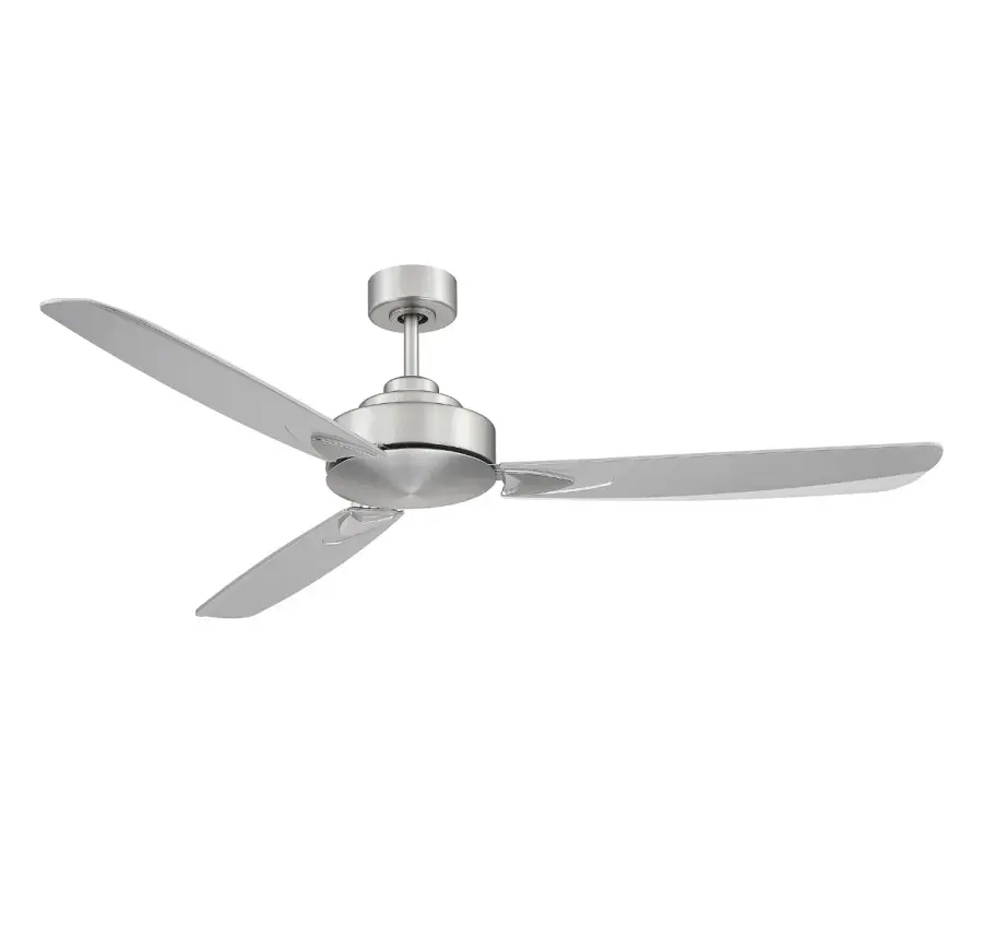 58" Ceiling Fan in Brushed Nickel - Image 3