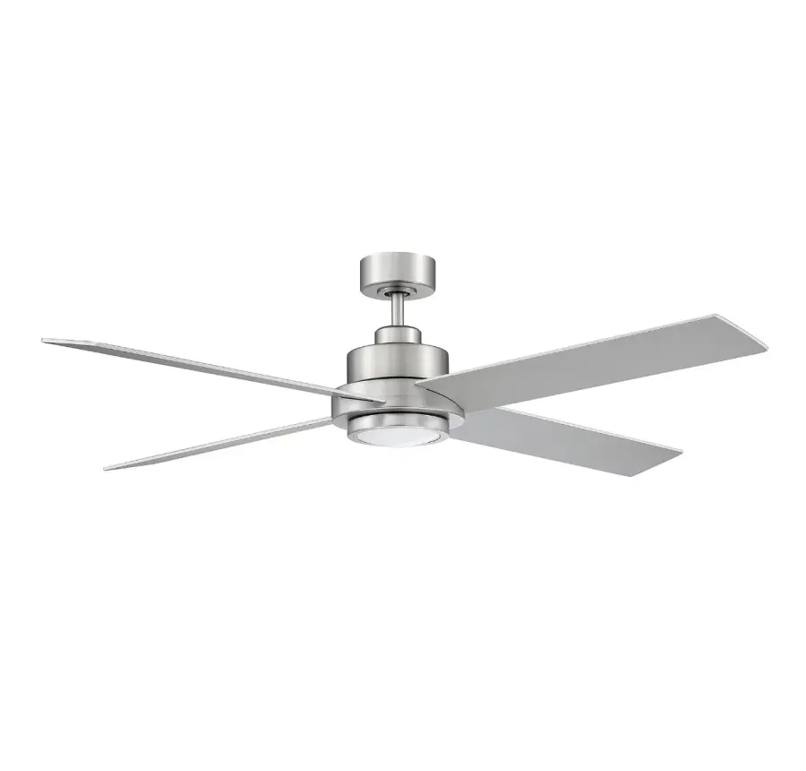 56" LED Ceiling Fan in Brushed Nickel - Image 5
